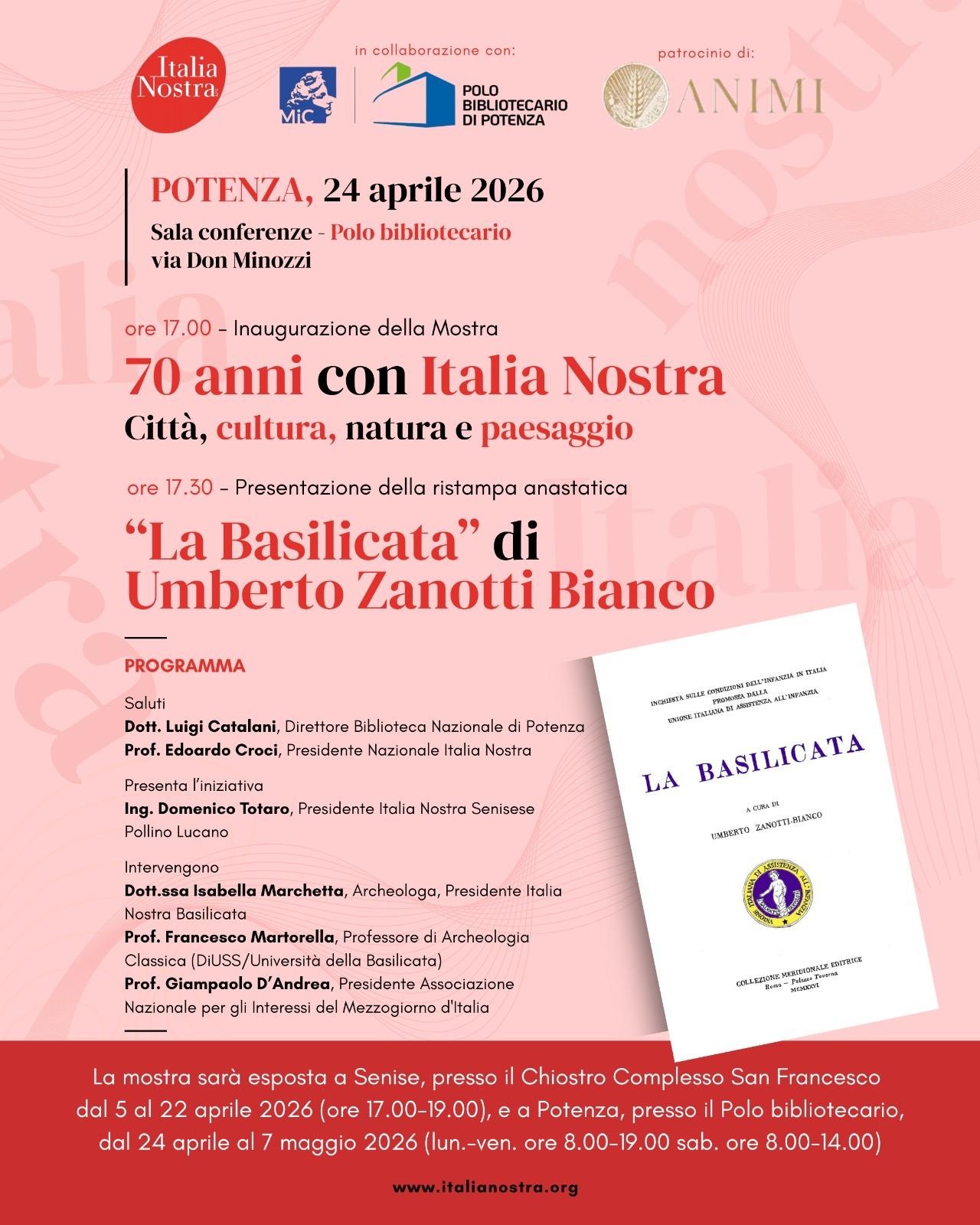 La Basilicata, di Umberto Zanotti Bianco