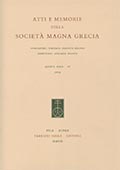 Atti e Memorie della Società Magna Grecia